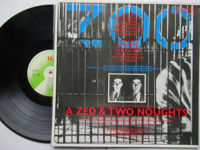 MICHAEL NYMAN - A ZED & TWO NOUGHTS - SOUNDTRACK - UK - VG+ / VG+
