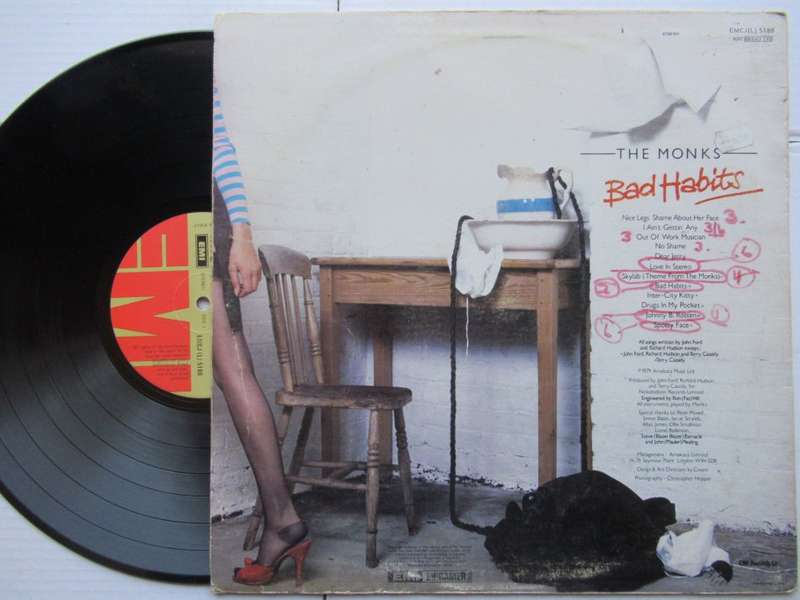THE MONKS - BAD HABITS - RSA - VG- / VG