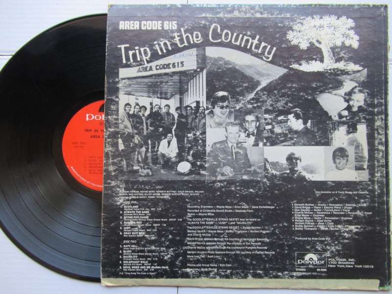 AREA CODE 615 - TRIP IN THE COUNTRY - USA - VG- / VG