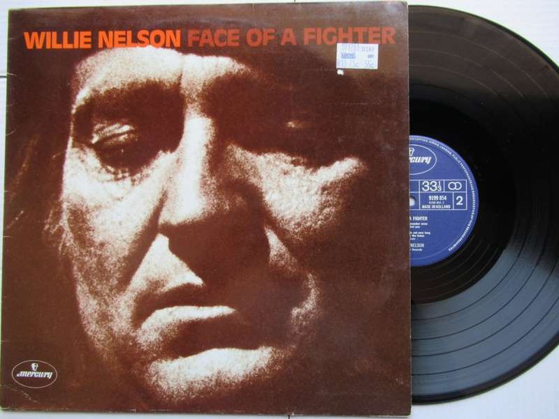 WILLIE NELSON - FACE A FIGHTER - HOLLAND - VG+ / VG+