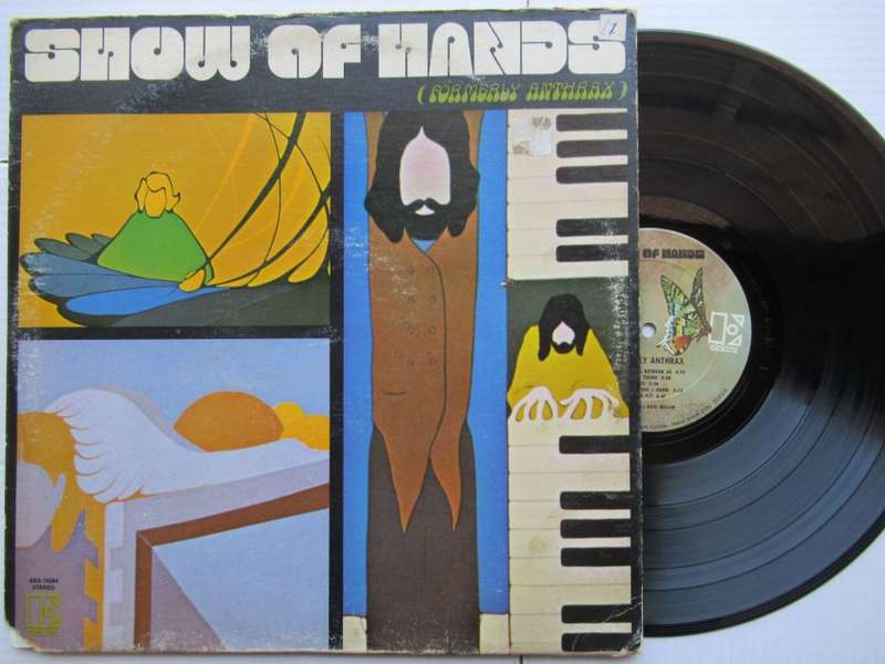 FORMERLY ANTHRAX - SHOW OF HANDS - USA - VG- / VG GATEFOLD