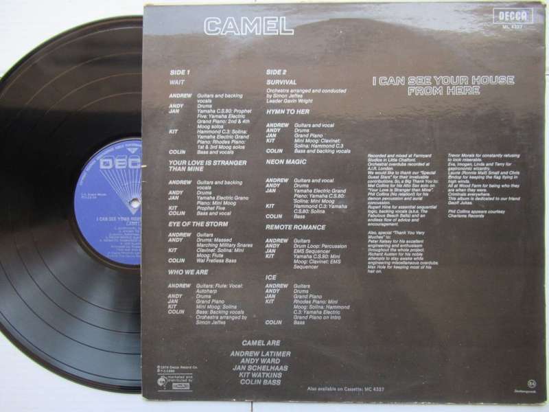 CAMEL - I CAN SEE YOUR HOUSE FROM HERE - RSA - VG+ / VG+