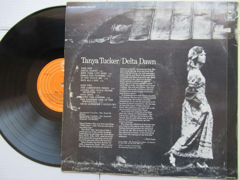 TANYA TUCKER - DELTA DAWN - RSA VG / VG+