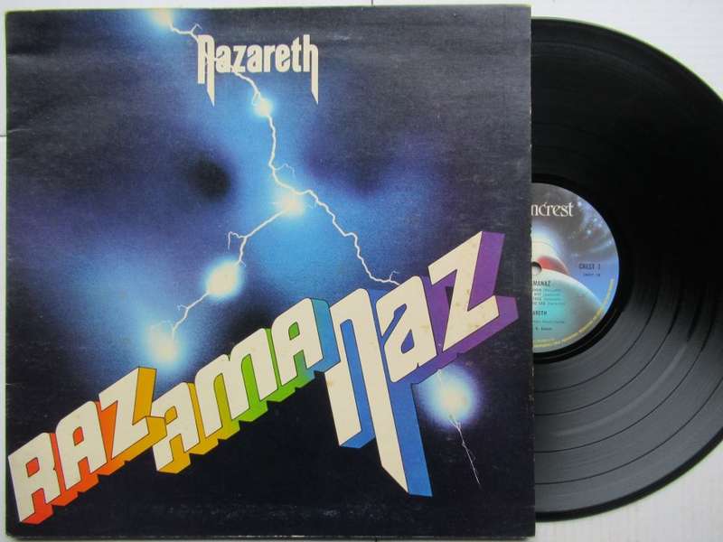 NAZARETH - RAZAMANAZ - UK VG /VG- GATEFOLD