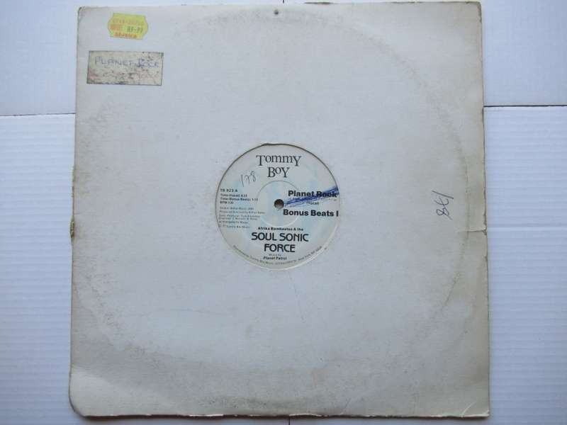 AFRIKA BAMBAATAA & THE SOUL SONIC FORCE - PLANET ROCK 12" - USA VG