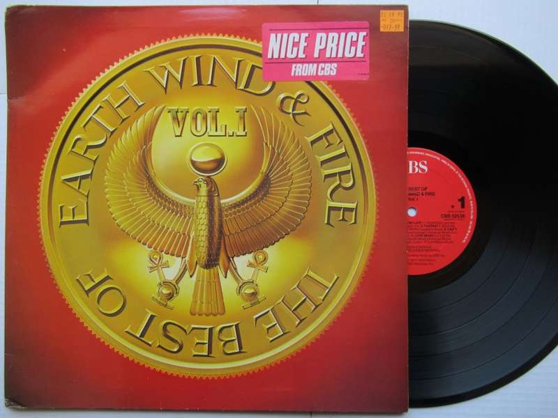 THE BEST OF EARTH WIND & FIRE - BEST OF VOL 1 - HOLLAND VG / VG GATEFOLD