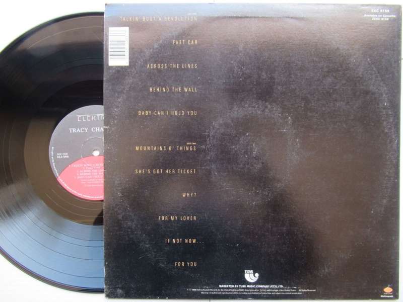 TRACY CHAPMAN - S/T - RSA VG+ /VG+ WITH INNER