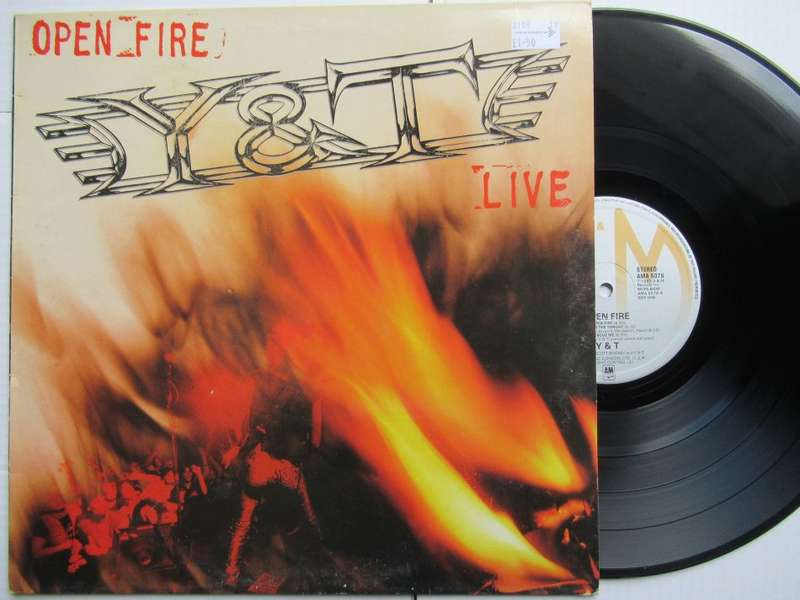 Y&T - OPEN FIRE - UK VG+ /VG+