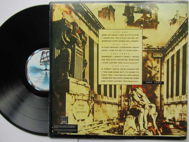 MARVIN GAYE - HERE MY DEAR - RSA - VG / VG GATEFOLD 2LP