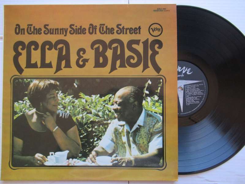 ELLA AND BASIE - ON THE SUNNY SIDE OF THE STREET - RSA VG+ /VG+