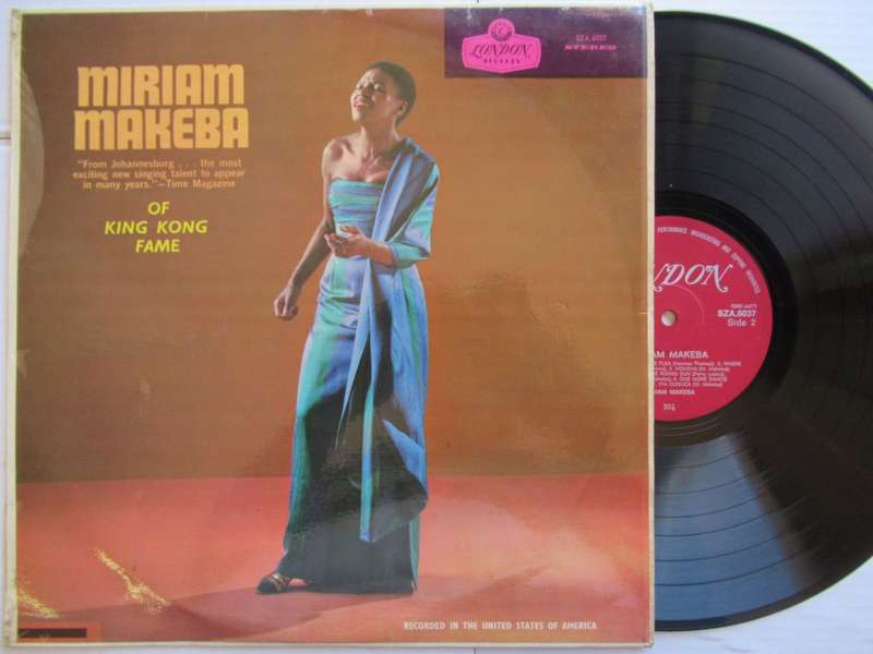 MIRIAM MAKEBA - OF KING KONG FAME - RSA VG / VG+