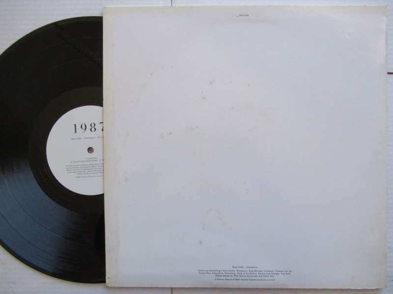 NEW ORDER - SUBSTANCE - UK - VG / VG+ 2LP WITH INNER