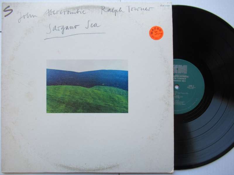 JOHN ABERCROMBIE / RALPH TOWNER - SARGASSO SEA - USA VG /VG+