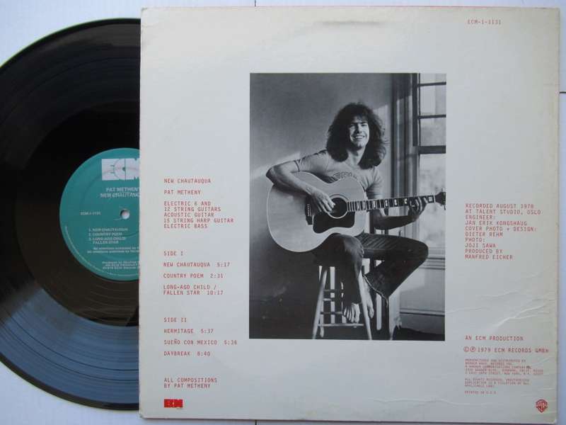 PAT METHENY - NEW CHAUTAUQUA - USA VG /VG+