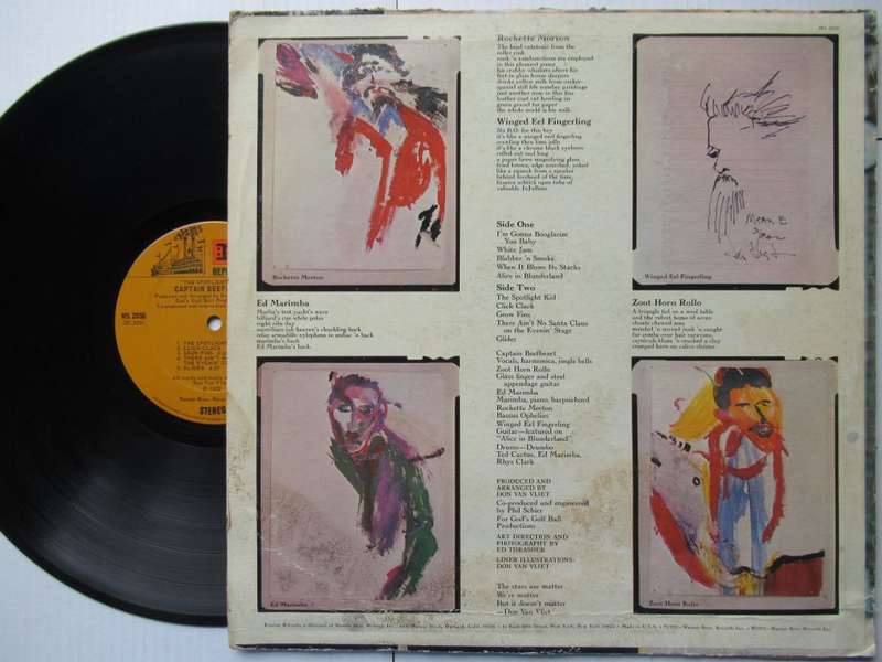 CAPTAIN BEEFHEART - THE SPOTLIGHT KID - USA G+ /VG