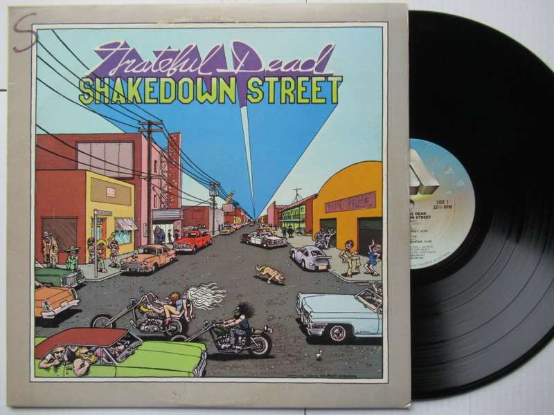 GRATEFUL DEAD - SHAKEDOWN STREET - USA VG / VG+