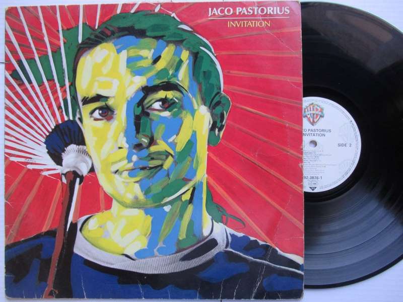 JACO PASTORIUS - INVITATION -GERMANY VG- /VG-