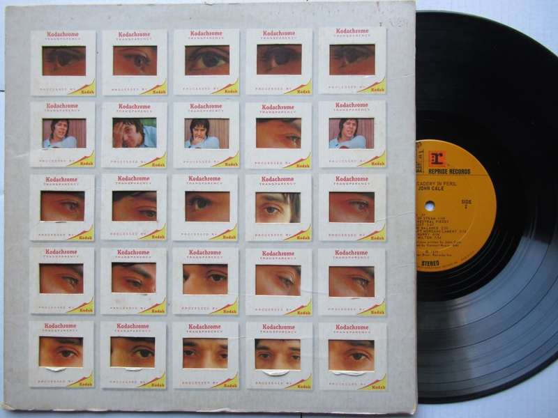 JOHN CALE - THE ACADEMY IN PERIL - USA VG /VG- GATEFOLD DIE CUT