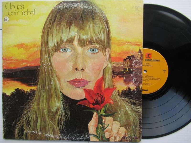 JONI MITCHELL - CLOUDS - USA VG / VG+ GATEFOLD