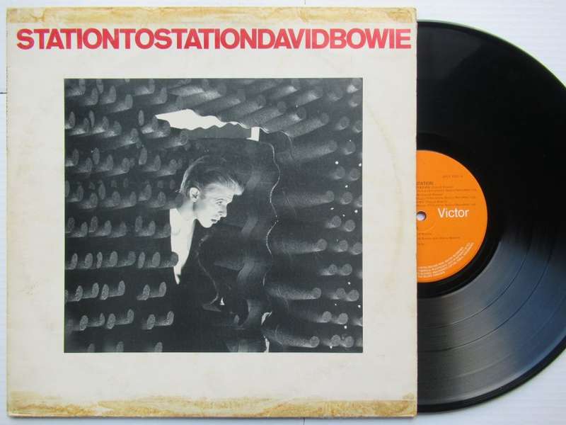 DAVID BOWIE - STATION TO STATION - UK VG- /VG-