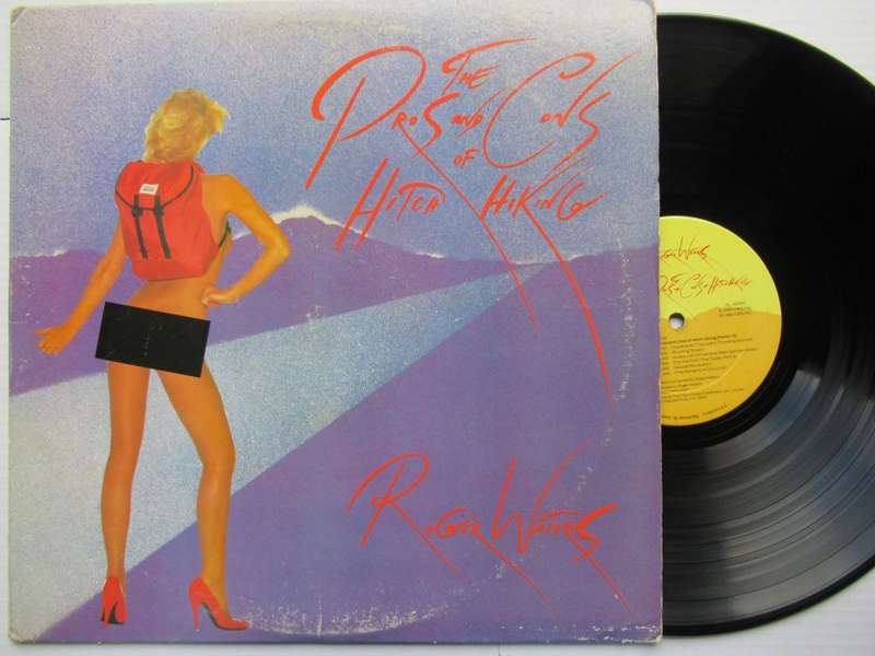 ROGER WATERS - THE PROS AND CONS HITCH HIKING - USA VG/ VG+ WITH INNER