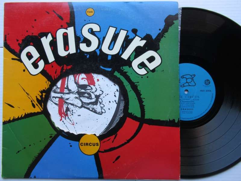 ERASURE - CIRCUS - RSA - VG+ /VG WITH INNER