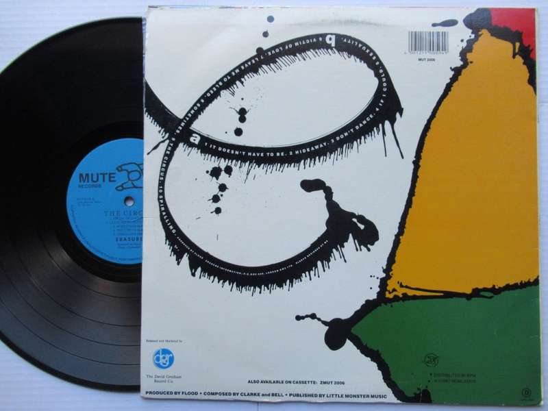 ERASURE - CIRCUS - RSA - VG+ /VG WITH INNER