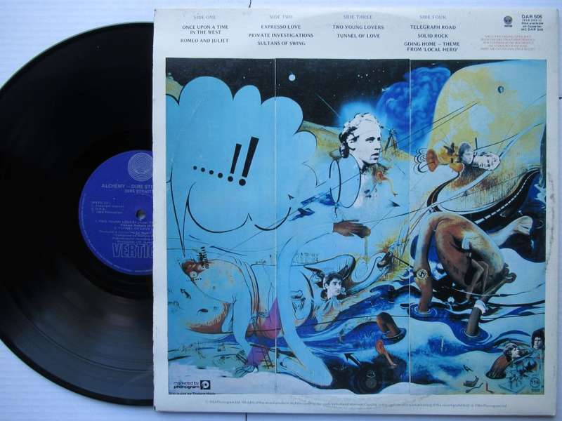 DIRE STRAITS - ALCHEMY - RSA - VG+ /VG+ 2 LP GATEFOLD
