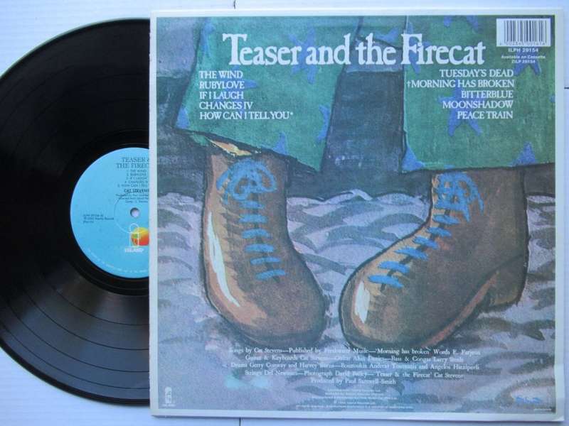 CAT STEVENS - TEASER & THE FIRECAT - RSA - VG+ /VG+