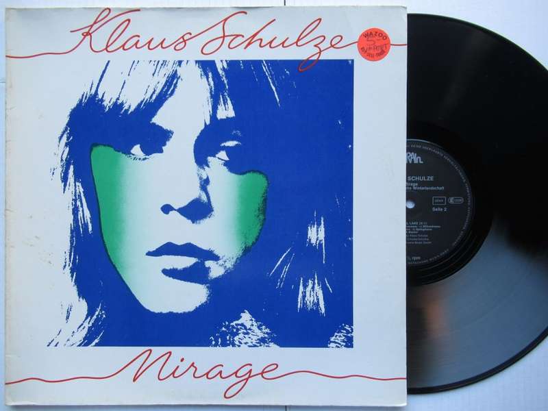 KLAUS SCHULZE - MIRAGE - GERMANY VG / VG+ GATEFOLD BRAIN RECORDS