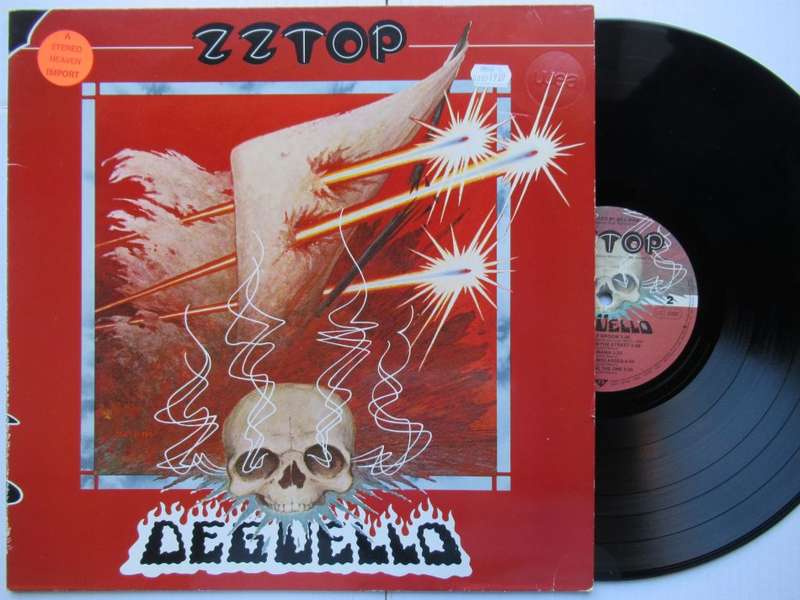 ZZ TOP - DEGUELLO - GERMANY VG / VG+ WITH INNER