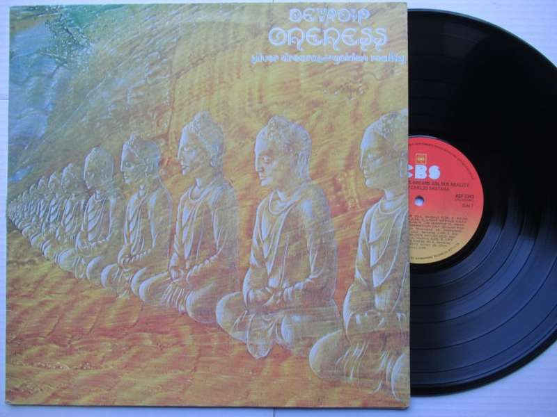 DEVADIP CARLOS SANTANA -  ONENESS SILVER DREAMS GOLDEN REALITY - RSA - VG+ /VG+