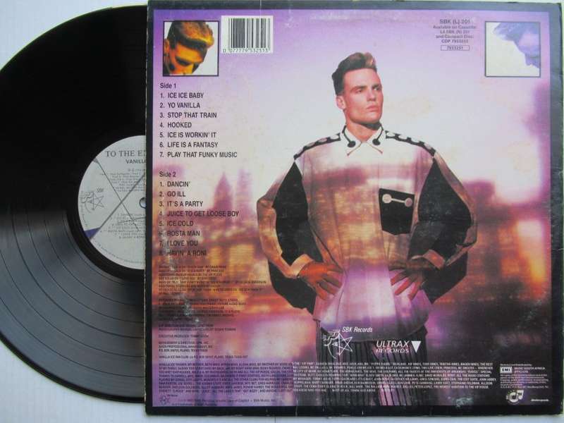 VANILLA ICE - TO THE EXTREME - RSA - VG / VG