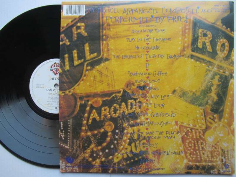 PRINCE - SIGN OF THE TIMES - RSA - VG+ / VG+ 2 LP