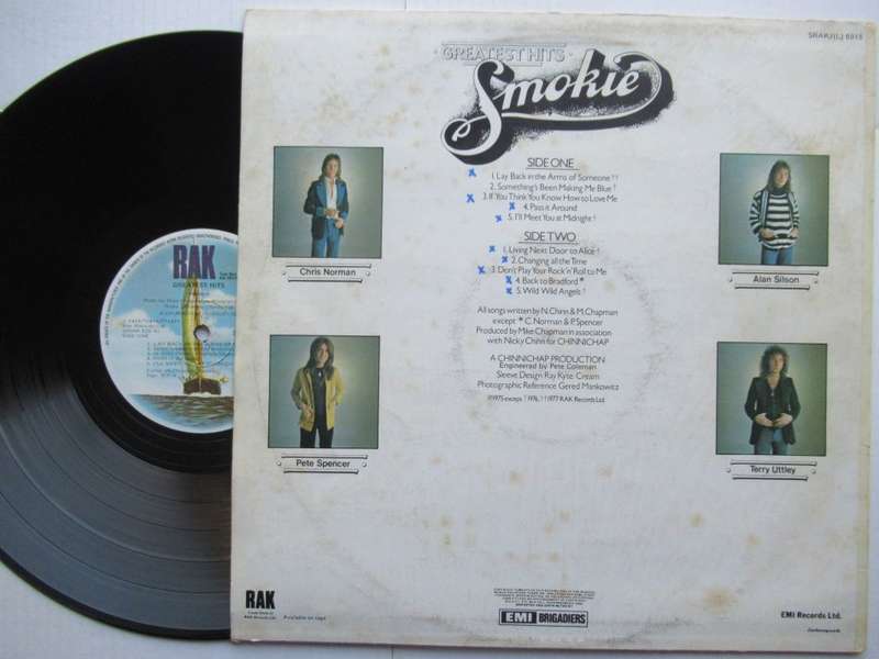 SMOKIE - GREATEST HITS - RSA - VG+ / VG+