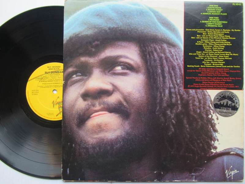 SLY DUNBAR - SLY WICKED AND SLICK - UK VG /VG