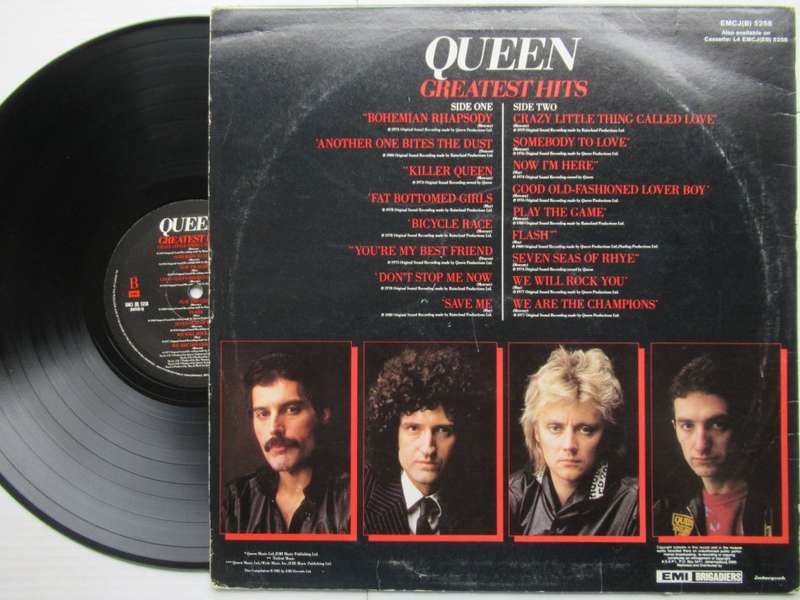 QUEEN - GREATEST HITS - RSA - VG- /VG WITH INNER