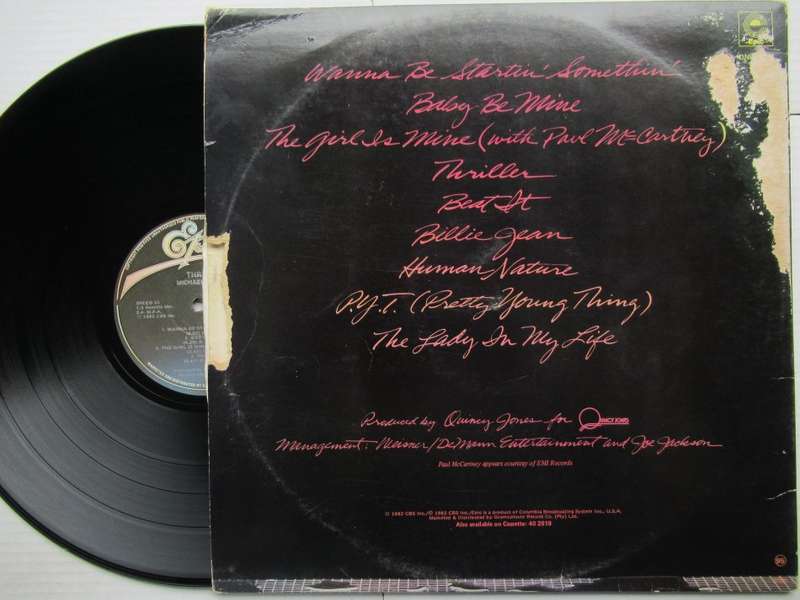 MICHAEL JACKSON - THRILLER - RSA - VG / VG GATEFOLD WITH INNER