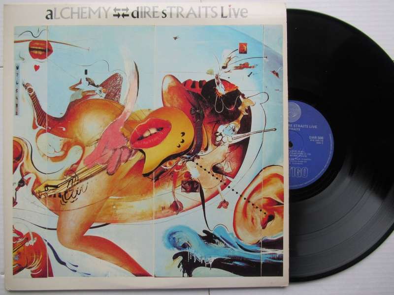 DIRE STRAITS - ALCHEMY - LIVE - RSA -VG+ /VG+ 2 LP GATEFOLD