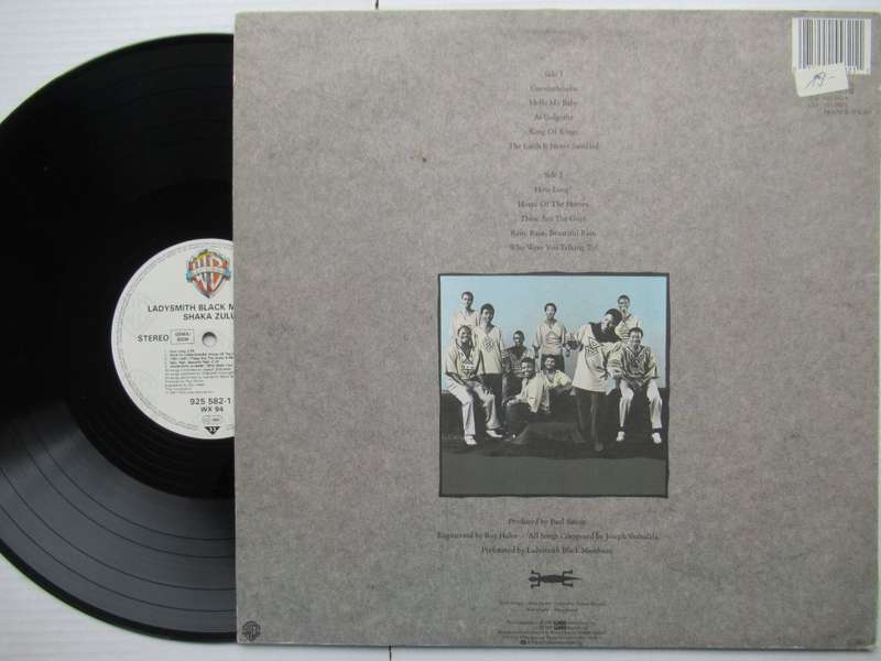 LADYSMITH BLACK MAMBAZO SHAKA ZULU - GERMANY VG- /VG WITH INNER