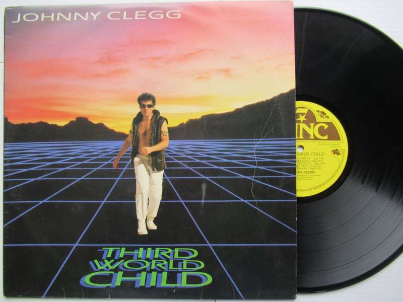 JOHNNY CLEGG - THIRD WORLD CHILD - RSA - VG / VG WITH INNER