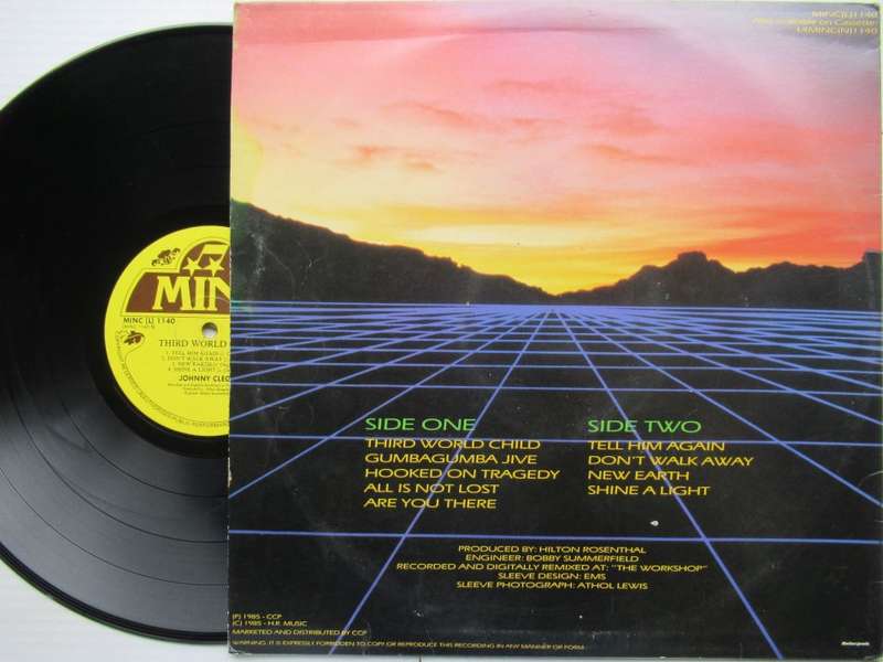 JOHNNY CLEGG - THIRD WORLD CHILD - RSA - VG / VG WITH INNER
