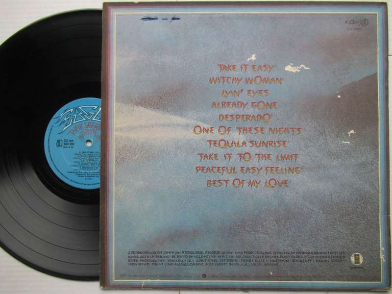 EAGLES - THEIR GREATEST HITS 1971-1975 - UK VG- /VG+