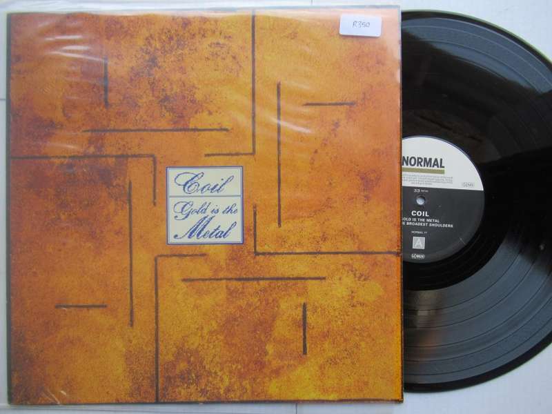 COIL - GOLD IS THE METAL WITH THE BROADEST SHOULDERS - UK EX /EX WITH INNER