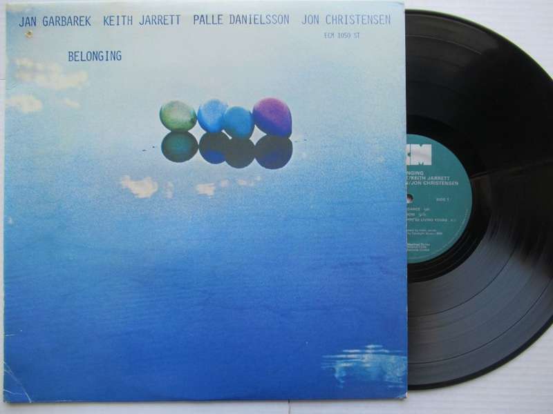 JAN GARBARKE KEITH JARRETT PALLE DANIELSSON JON CHRISTENSEN - BELONGING - USA VG /VG+