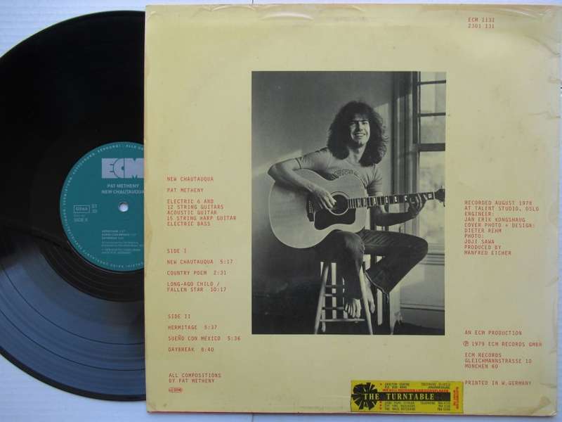 PAT METHENY - NEW CHAUTAUQUA - GERMANY VG /VG+