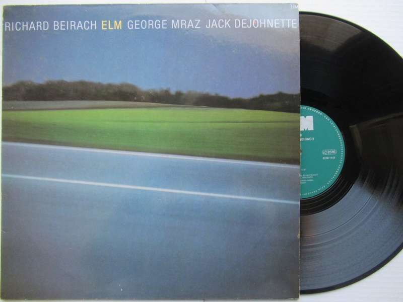 RICHARD BEIRACH / GEORGE MRAZ / JACK DEJOHNETTE - ELM - GERMANY VG / VG+