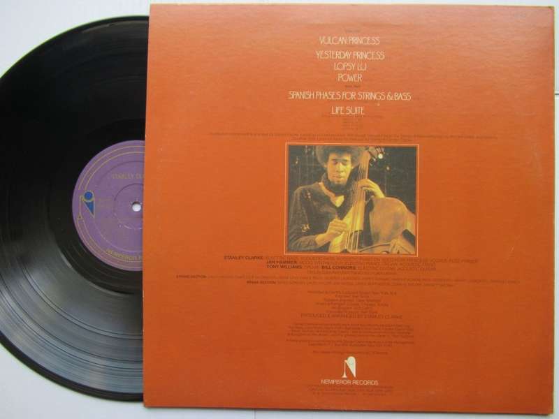 STANLEY CLARKE - S/T - USA VG+ /VG+