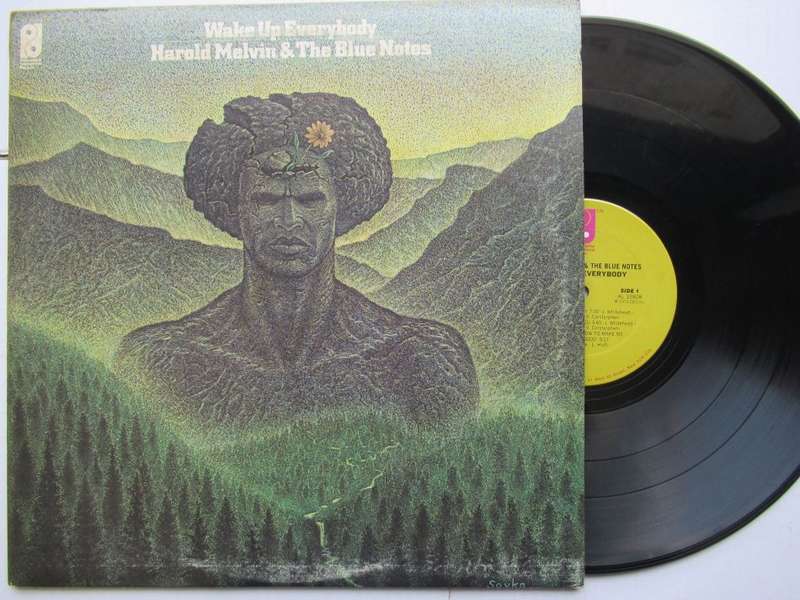 HAROLD MELVIN & THE BLUE NOTES - WAKE UP EVERYBODY - USA VG / VG+ WITH INNER
