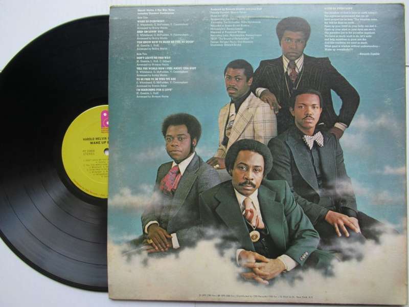 HAROLD MELVIN & THE BLUE NOTES - WAKE UP EVERYBODY - USA VG / VG+ WITH INNER